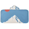 thumbnail image 5 of Yayeee Kids Hooded Towels Toddler Soft Absorbent Beach Bathing Wrap 50" x 23.5", Snow Mountain, 5 of 5