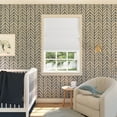 thumbnail image 5 of Sun Zero Pryer 1-Piece Textured 100% Blackout Cordless Roman Shade, 39"X64", White, 5 of 8
