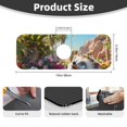 thumbnail image 2 of Vsdgher Playful Hedgehog Forest Pond Kitchen Sink Splash Guard Faucet Mat -1 PC Super Absorbent Fast Drying Mat Sink Gadgets-Splash, Bathroom,Sink Mat,(15" X 5.5" ), 2 of 7