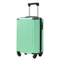 thumbnail image 6 of Euroco 3 Piece Luggage Sets,20" Hardshell Carry-On Luggage with 2 Packing Cubes,TSA Lock and Spinner Wheels,Lightweight Durable Suitcase Set for Men Women,Creamy Green, 6 of 8