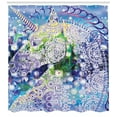 thumbnail image 3 of Ambesonne Unicorn Shower Curtain, Myhtical Horse Ornate, 69"Wx84"L, Multicolor, 3 of 3