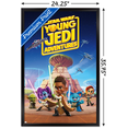 thumbnail image 3 of Star Wars: Young Jedi Adventures - One Sheet Wall Poster, 22.375" x 34" Framed, 3 of 6