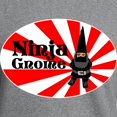 thumbnail image 3 of CafePress - Ninja Gnome Sweatshirt - Crew Neck Sweatshirt, 3 of 5