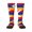 1 Black, variant on Women's Knee High Socks Flag Of Artsakh Outdoor Casual Tube Socks