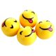 thumbnail image 1 of Tapas de Válvulas de Neumático TongiTap 4Kits 16 pzas 1.9x1.9cm Plástico ABS Amarillo Tapón de Emoji para Llantas., 1 of 5