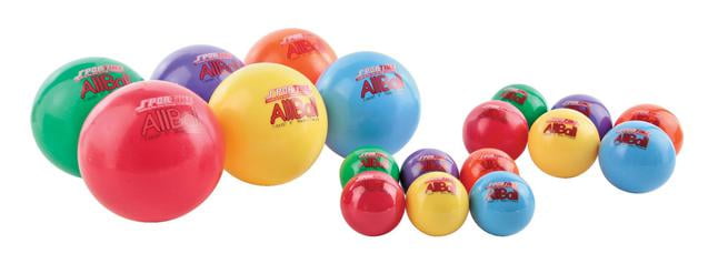 Set of 6 Assorted Colors Sportime Large SloMo BumpBalls 8-1/2 to 10 Inches 