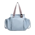 thumbnail image 1 of Bolsa organizadora de viaje para mujer, mochila 4 en 1 de gran capacidad con 15 bolsillos, bandolera portátil para viajes, playa y trabajo., 1 of 8