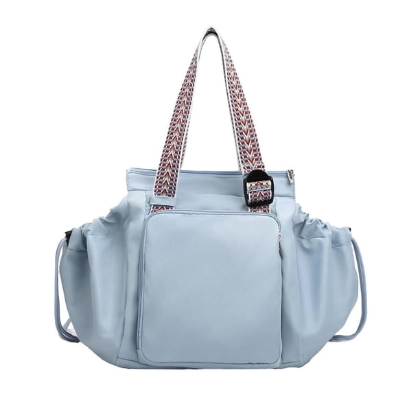 Bolsa organizadora de viaje para mujer, mochila 4 en 1 de gran capacidad con 15 bolsillos, bandolera portátil para viajes, playa y trabajo.