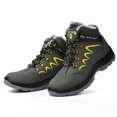 thumbnail image 3 of Botas de seguridad impermeables Botas de trabajo cómodas y cálidas Zapatos de trekking duraderos Felpa, 3 of 9