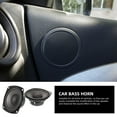 thumbnail image 2 of RENACLIPY Aftermarket Car Horn 4-Inch Coaxial Design Easy Installation Black, 2 of 8
