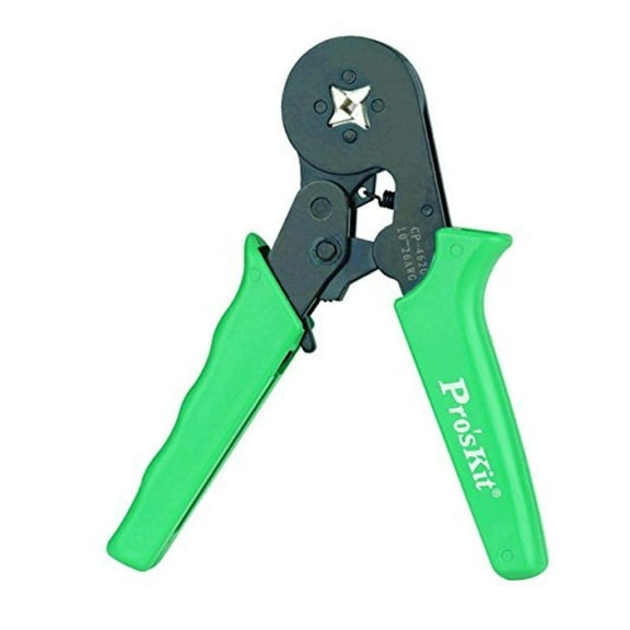 Pro'sKit CP-462G Wire Square Ferrule Crimper, 26-10 AWG