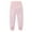 Pink, variant on WRKEKC Insulated Snow Pants for Boys and Girls Solid Color Thickened Cotton-Filled Waterproof Elastic Waist Cuffed Ankles Loose-Fit Winter Pants for 4-15 Years Kids