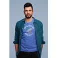 thumbnail image 2 of St Patricks Day Shenanigans Malarkey Distressed Irish Flag Clover Mens Tri-Blend T Shirt, 2 of 5