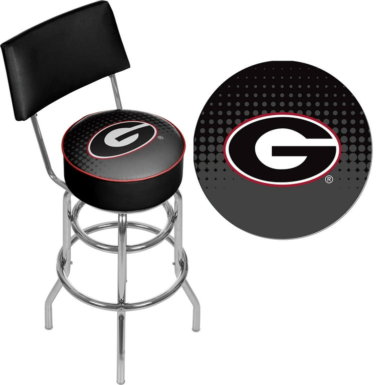 Trademark global padded swivel bar stool with back new arrivals