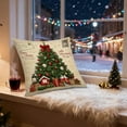 thumbnail image 2 of Stijggn Christmas Pillow Cover Christmas Bedding Super Soft Anti-Wrinkle Pillow Covers with Envelope Closure for Home Sofa Couch, 2 of 6