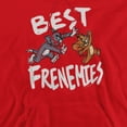 thumbnail image 2 of Tom and Jerry Movie Best Frenemies Unisex Adult Pull-Over Hoodie,Red, 3X-Large, 2 of 5