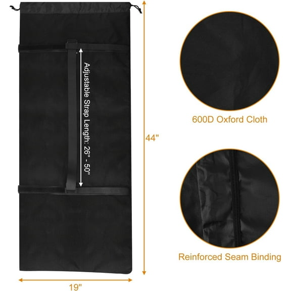 Pickleball Net Storage Bag - Portable Carry  for Badminton  & Accessories