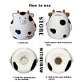 thumbnail image 4 of HAWAKA Cow Piggy Bank, Money Box Toy Piggy Bank Money Bank Coin Bank Savings Piggy Bank for Girls Boys Thanksgiving Halloween Christmas Birthday Gifts, 4 of 6