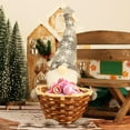 thumbnail image 4 of Costeam Christmas Candy Bowl Gnome Storage Basket Winter Candy Dish Woven Holder Servers for Christmas Holiday Table Desk Party Gift Decoration Home, 4 of 6