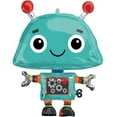 thumbnail image 2 of 35 inch Anagram Robot Foil Mylar Balloon - Packaged - Qty 1 - Party Supplies Decorations, 2 of 2