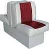 Wise 8WD707P-1-661 Deluxe Series Lounge Seat, Grey-Red