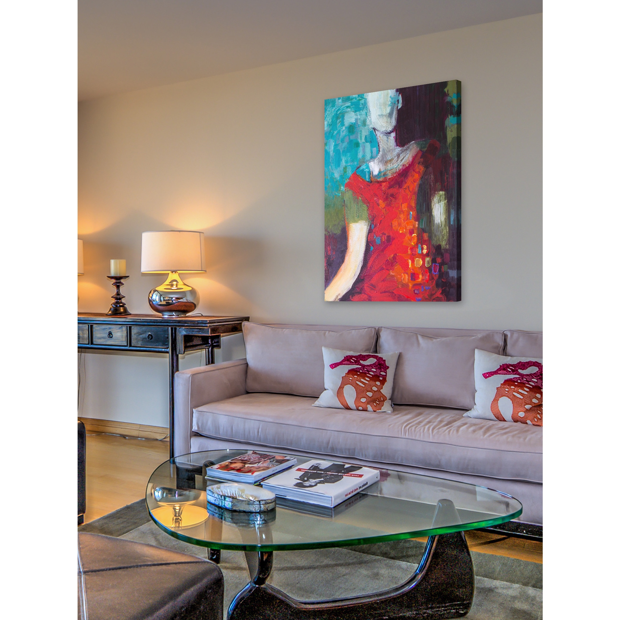 "Expecting You" Painting Print on Wrapped Canvas