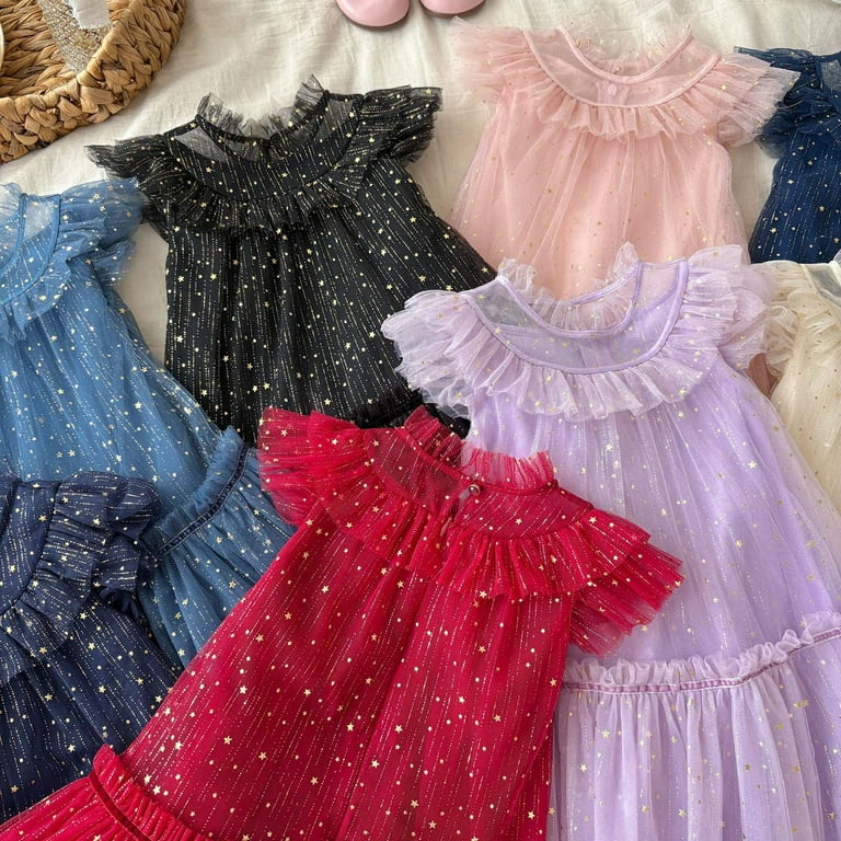 slim fit dress slacks Lace Glitter Tulle Girls Dress 12 / White main image 0