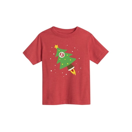 

Instant Message - Tree Rocket Ship - Toddler Short Sleeve Tee