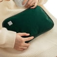thumbnail image 2 of OUSITAID Rechargeable Hot Water Sack Portable Electric USB Hot Water Bag with Plush Cover Winter Hand & Feet Warmer Hot Water Pouch for Menstrual Cramps or Muscle Aches & Back Pains Xmas, 2 of 7