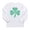 Cloud White, variant on CafePress - Shamrock Of Shamrocks Long Sleeve Infant T Shirt - Long Sleeve Infant T-Shirt
