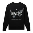 thumbnail image 2 of Sudadera Hoodie BALR Game of the Gods Crewneck Jet Black, 2 of 5