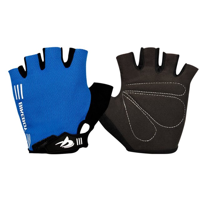 Tmvgtek Bikeboy Sports Guantes De Equitación Transpirables Antideslizantes De Medio Dedo (Azul Xl) Tmvgtek Para estrenar