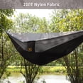 thumbnail image 3 of Hamaca de camping Qevooon, mosquitera de nailon, con correas de 3 m, 3 of 7