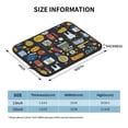 thumbnail image 3 of Pofeuu Teeth Print Laptop Carrying Case,13-15-Inch Laptop and Tablet, Sleek Design, Durable and Water-Repellent Fabric, Business Casual or School-15 inch, 3 of 8