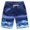 Blue, variant on XEOVHV Fast-drying Men's Color Shorts Swimming Beach Shorts Flower Surfboard Shorts Swi Summer Sale Clearance