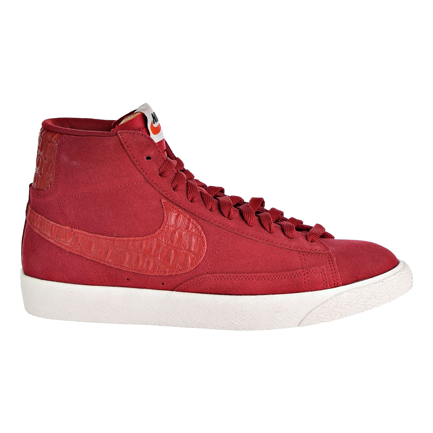 Nike Blazer Mid Premium Vintage Men's Sneakers Shoes Gym Red 638261-601 ...