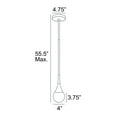 thumbnail image 6 of Lite Source Luna Ii Pendant, 6 of 6