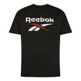 thumbnail image 5 of Playera Reebok Hombre Big Logo Crew Neck Negro negro M, 5 of 5