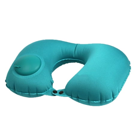 Inflatable Travel U Shaped Air Pillow Foldable Support Head Rest