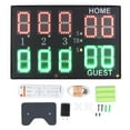 thumbnail image 2 of LED Scoreboard, Digital Scoreboard Convenient To Use ABS  For Tennis Training, 2 of 8