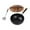 Glossy, variant on WeiLaiKeQi 9.45inch Wok Pan Boiling Induction Cooker Cookware for Hotel Restaurant Home Glossy