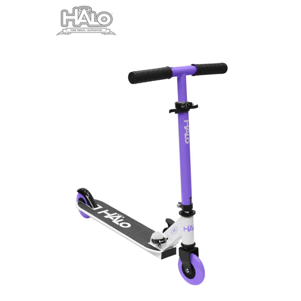 HALO Supreme 100mm Wheel Scooter Purple