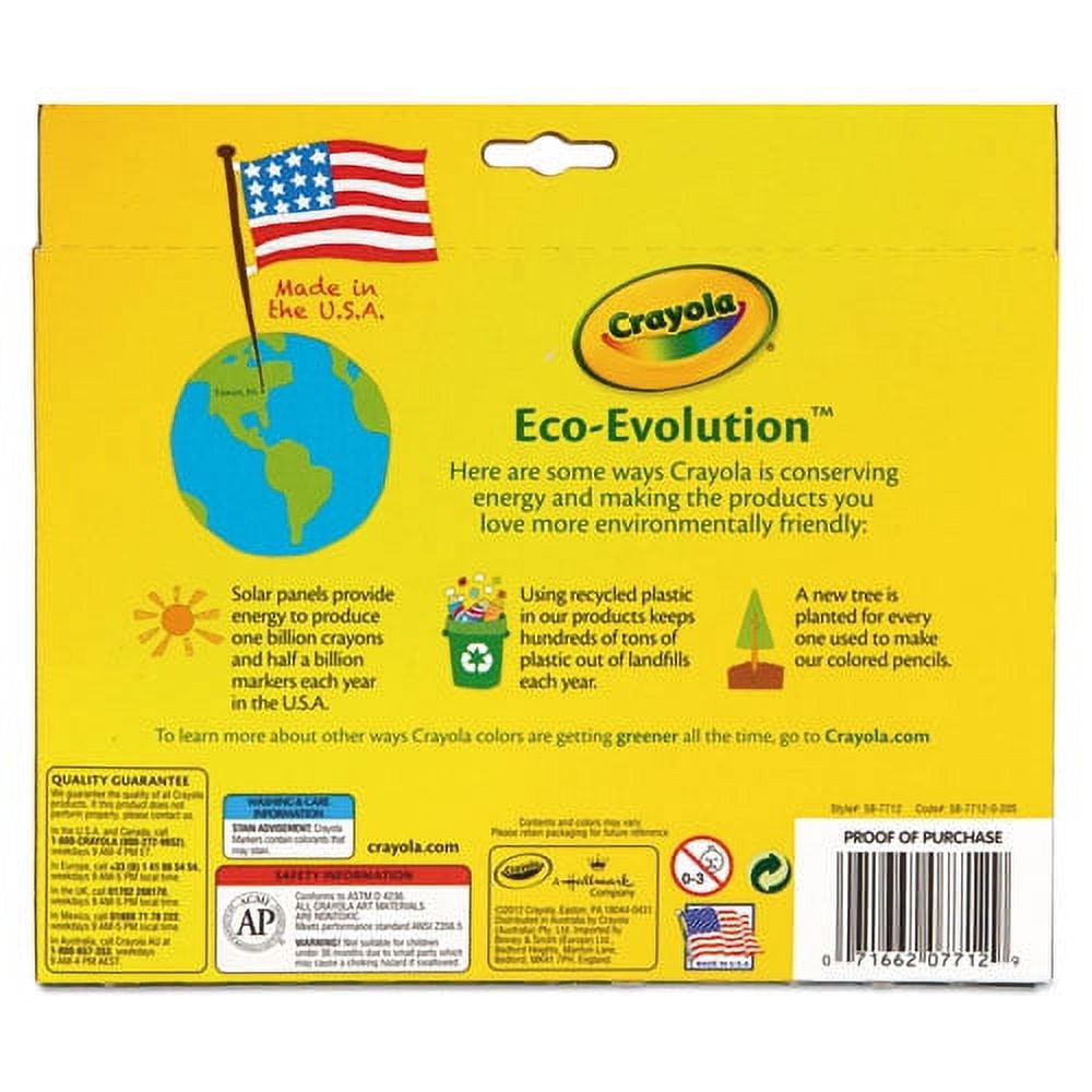Crayola Assorted Broad Line Markers - 1, 1 Pack of 2 Piece