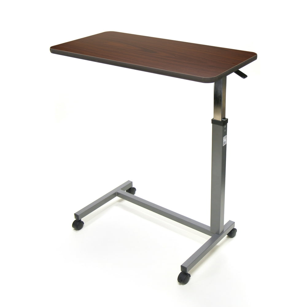Invacare Hospital Style Overbed Table with AutoTouch Adjustable Height