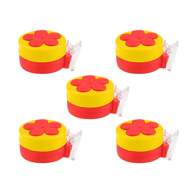 WREESH New Clip Hummingbird Feeder Mini Handheld Bird Feeder Outdoor Hummingbird Feeder For Garden Garden Pots And Other Decorations 5PCS Clearance