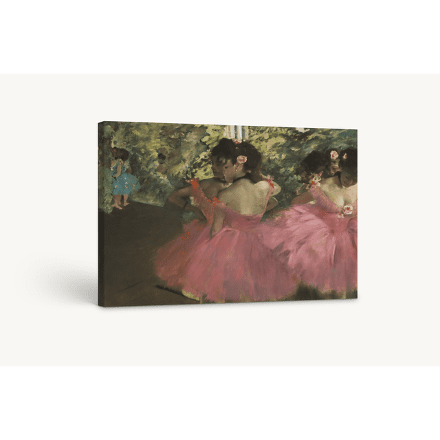 Bailarinas de rosa - Edgar Degas