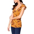 thumbnail image 3 of Gvmfive Women Short Sleeve Maternity T Shirt Floral Print Pregnant Breastfeeding Nursing Tops, 3 of 7