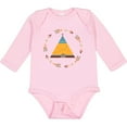 thumbnail image 3 of Inktastic Tribal Arrow Native Teepee Boys or Girls Long Sleeve Baby Bodysuit, 3 of 5