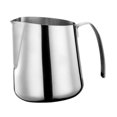 thumbnail image 1 of Jarra para espumar leche Jarra para espumar leche y café Taza medidora multifunción para café con leche Arte Latte Chocolate caliente Café casero Plata 750ML, 1 of 8