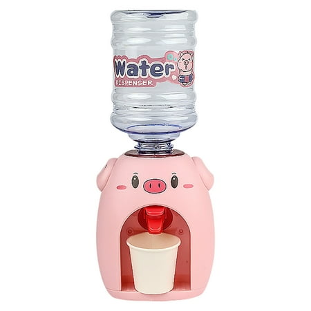 

NUOLUX 1 Set Children Mini Adorable Water Dispenser with Cup Children Water Fountain